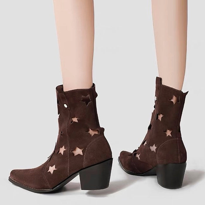 Star Vintage Cowboy Boots Boogzel Clothing