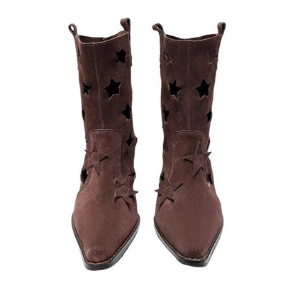 Star Vintage Cowboy Boots Boogzel Clothing