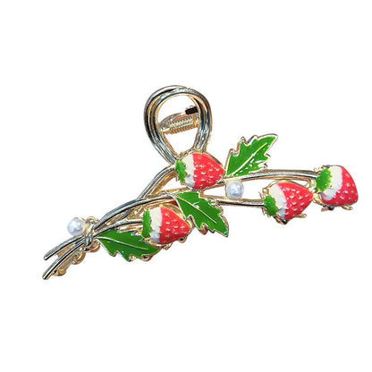 Sweet Strawberry Claw Clip SpreePicky