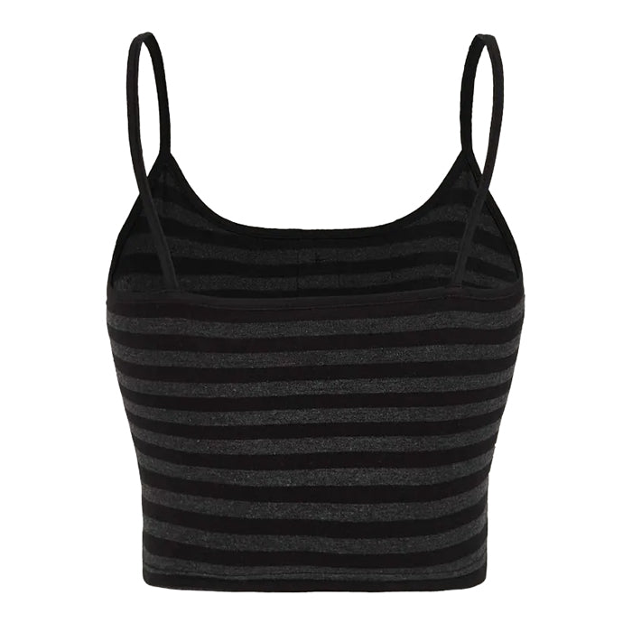 Black Striped Tank Top SpreePicky