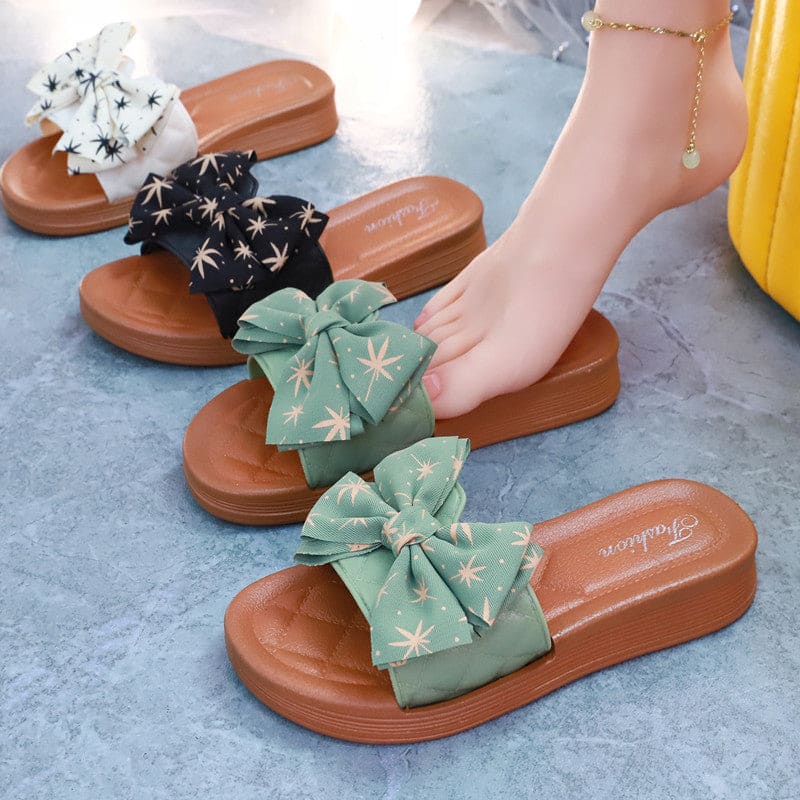 Summer Time Cute Bow Sandals ON881 - slippers