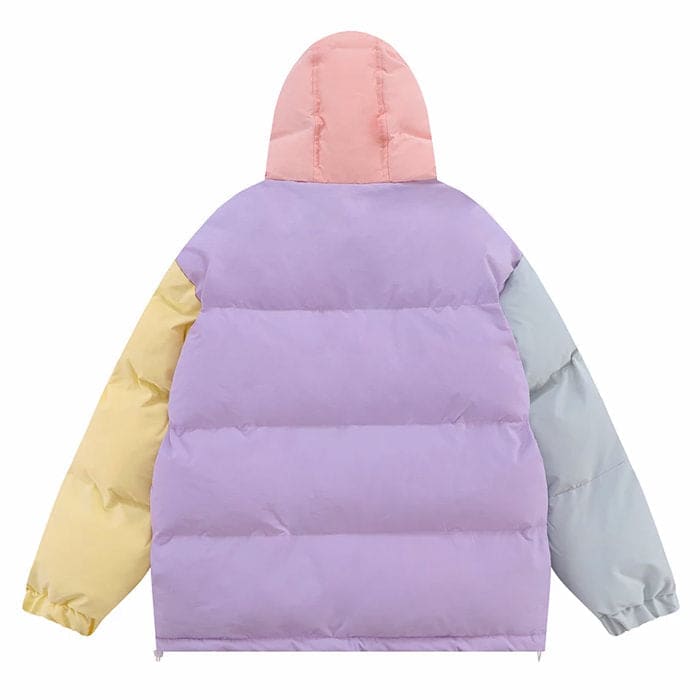 Sweat Colorful Cotton Jacket - Jackets