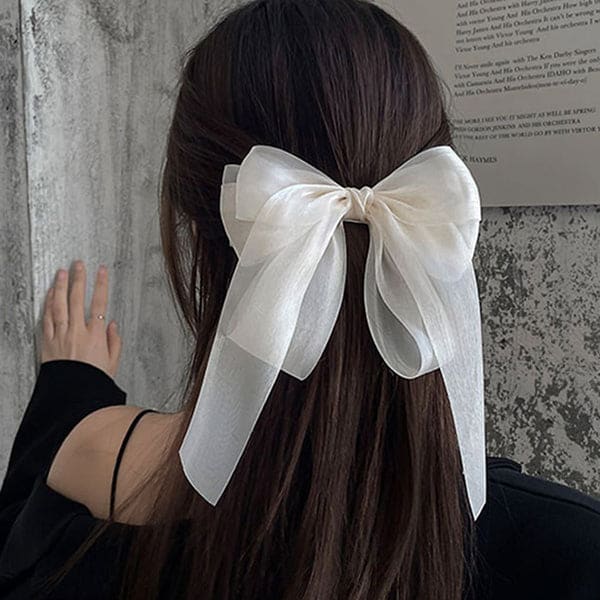 Sweet Chiffon Hair Bow - Other