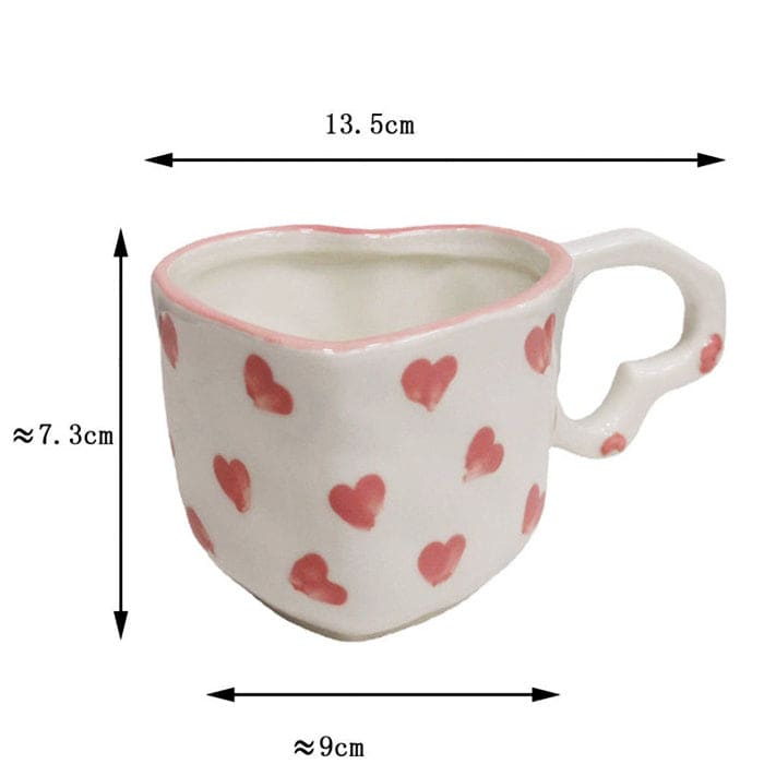 Sweet Heart Ceramic Cup - Cup