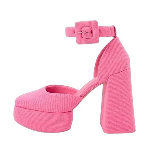 Sweet Platform High Heels - EU35 (US5.0) / Pink - Shoes
