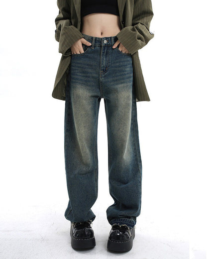 Retro Wide Leg Jeans SpreePicky