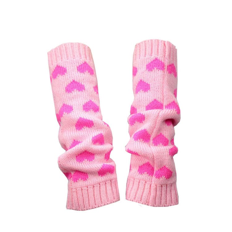 Y2K Heart Leg Warmers - Other