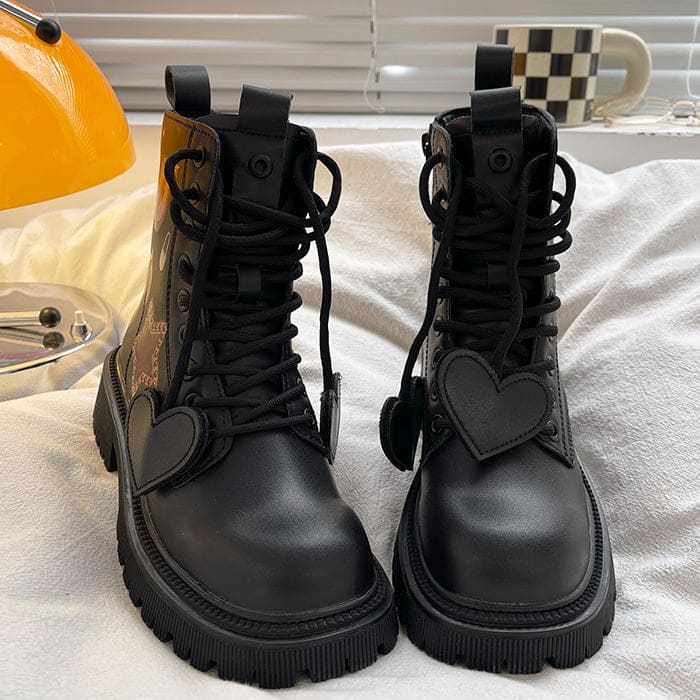 Y2K Heart Star Boots - Boots