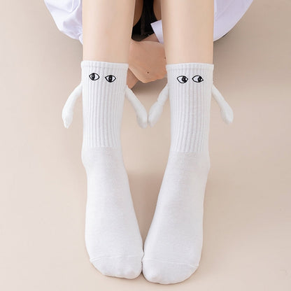 Cute Holding Hands Magnetic Socks