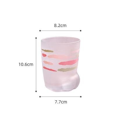 10 Styles Kawaii Cat Paw Water Glass Cup ON70 - Egirldoll