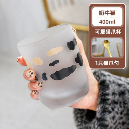 10 Styles Kawaii Cat Paw Water Glass Cup ON70 - Egirldoll