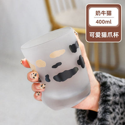 10 Styles Kawaii Cat Paw Water Glass Cup ON70 - Egirldoll