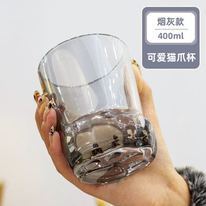 10 Styles Kawaii Cat Paw Water Glass Cup ON70 - Egirldoll