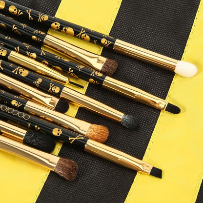 10pcs Gothic Eye Makeup Brushes Set BE451 - Egirldoll