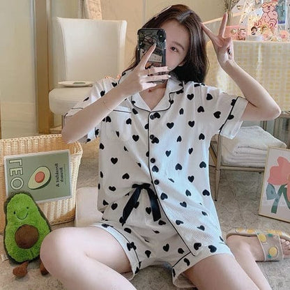 14 Styles Kawaii Home Wear Fashion Pajamas Set ON18 - Egirldoll