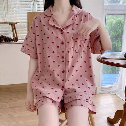 14 Styles Kawaii Home Wear Fashion Pajamas Set ON18 - Egirldoll