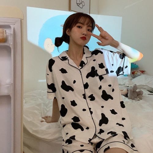 14 Styles Kawaii Home Wear Fashion Pajamas Set ON18 - Egirldoll