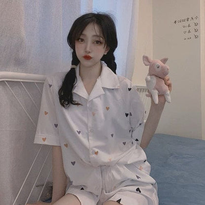 14 Styles Kawaii Home Wear Fashion Pajamas Set ON18 - Egirldoll