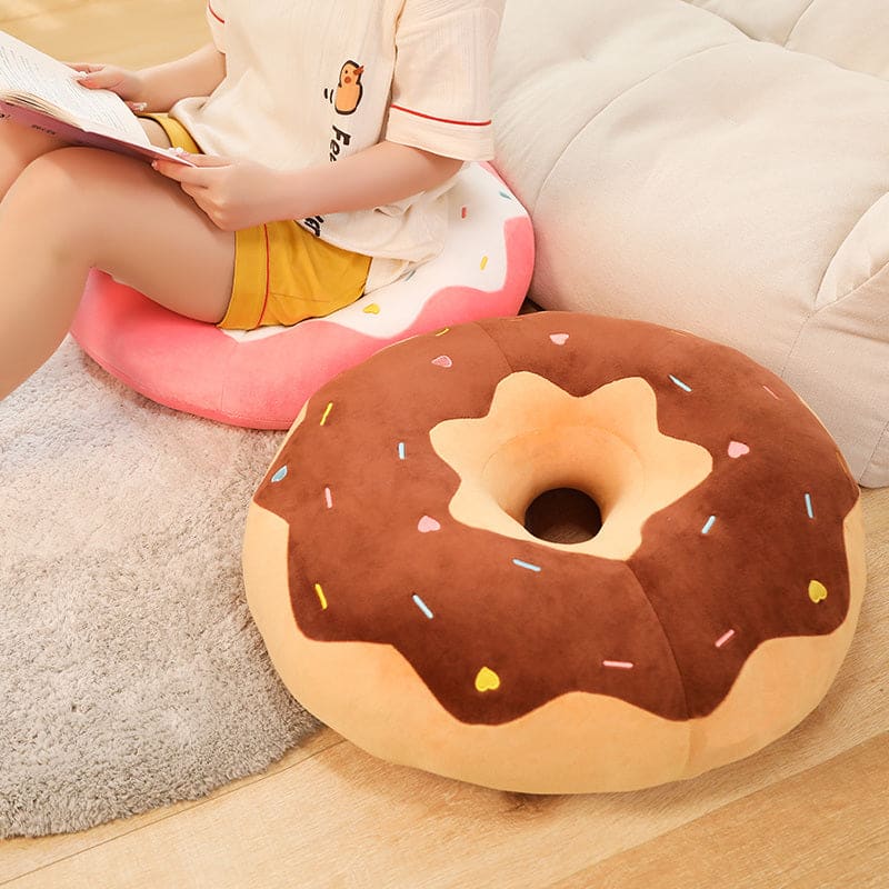 4 Colors Kawaii Donut Seat Plushie Cushion ON76 - Egirldoll