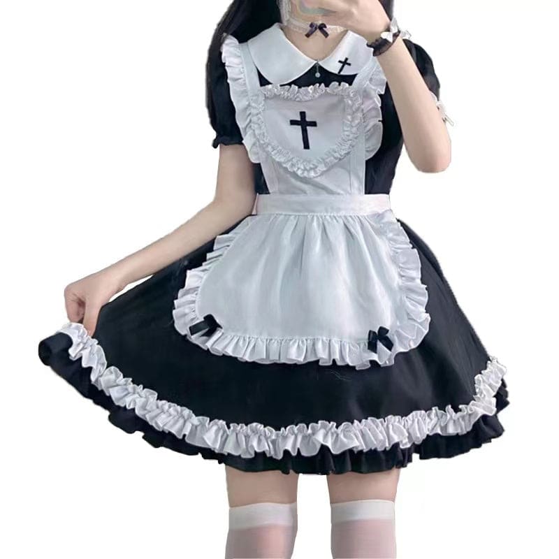 4 Colors Kawaii Pastel Maid Nurse Cross Dress ON262 - Egirldoll
