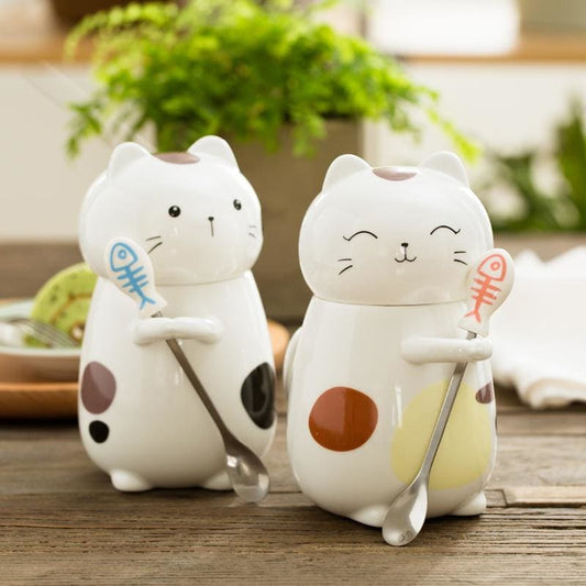 4 Styles Cute Cat Sweet Kawaii Mugs SS1761 - Egirldoll