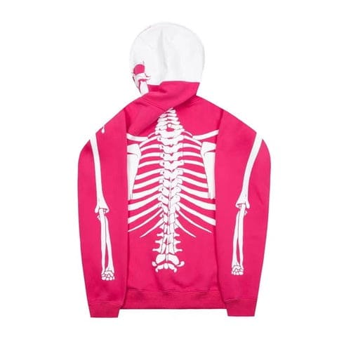 6 Colors Skeleton Print Zipper Hoodie ON336 - Egirldoll