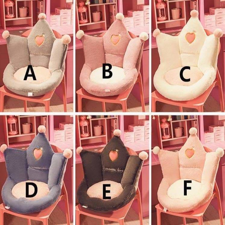 6 Styles Fashion Crown Seat Cushion SS1674 - Egirldoll