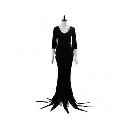 Addams Family Morticia Halloween Cosplay Costume HW3 - Egirldoll