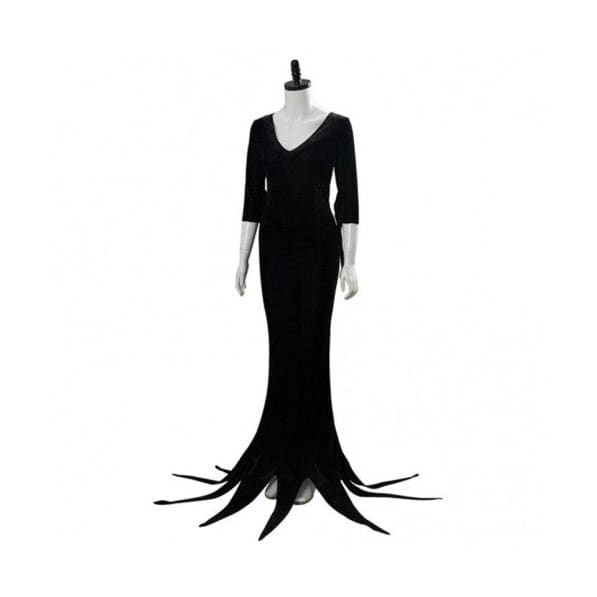 Addams Family Morticia Halloween Cosplay Costume HW3 - Egirldoll