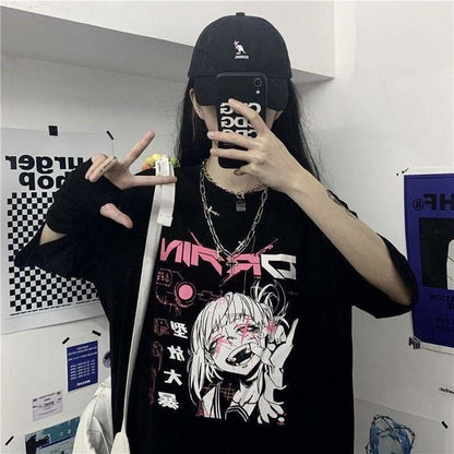 Aime Cartoon Comic T shirt Dark Style for Teen SP280 - Egirldoll