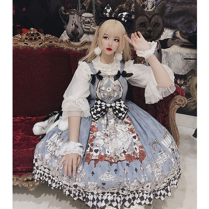 Alice Wonderland Queen Lolita Dress ON588 - dress