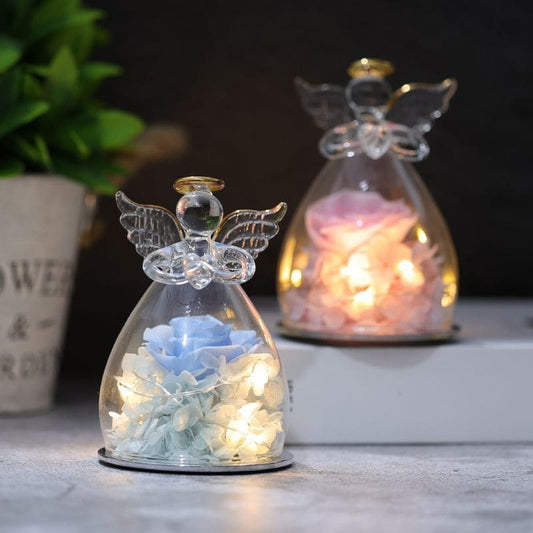 Angel Everlasting Flower Led Gift - Egirldoll