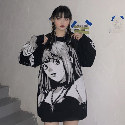 Anime Death Note Misa Amane Waifu Pullover Sweater EG275 - Egirldoll