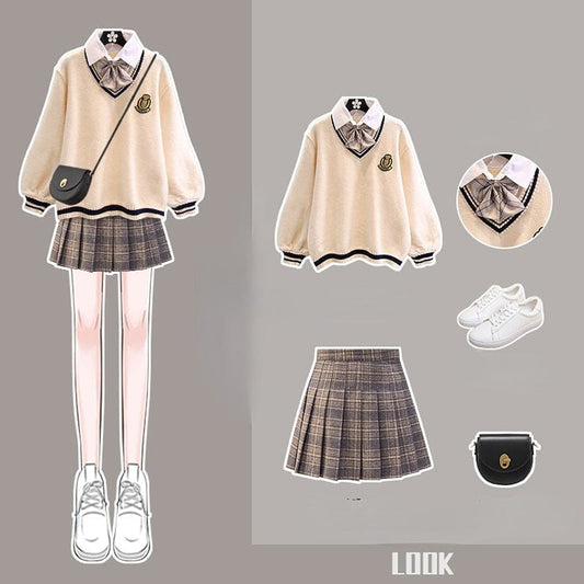 Annie Kawaii JK School Uniform Set ON299 - Egirldoll