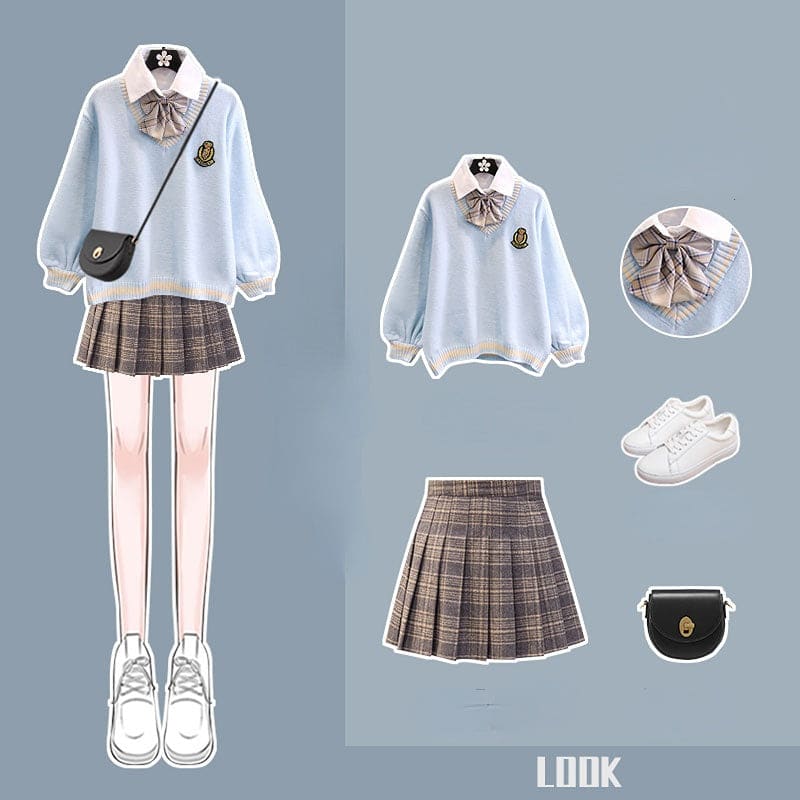 Annie Kawaii JK School Uniform Set ON299 - Egirldoll