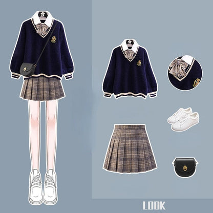 Annie Kawaii JK School Uniform Set ON299 - Egirldoll