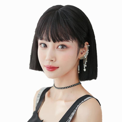 Black Short Straight Wig EG17051 - Egirldoll