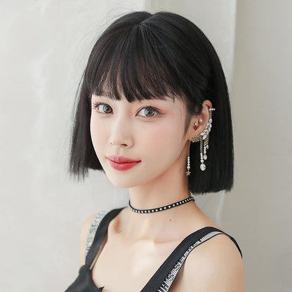 Black Short Straight Wig EG17051 - Egirldoll