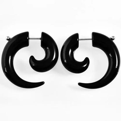 Black Tribal Earrings 1 Pair EG059 - Egirldoll