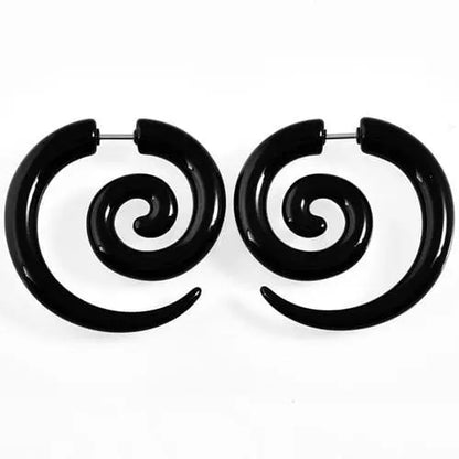 Black Tribal Earrings 1 Pair EG059 - Egirldoll