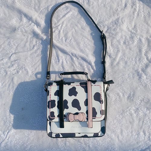 Black/White/Cow Cute Backpack ON115 - Egirldoll