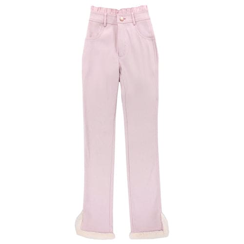 Blue/Pink Kawaii Style Soft Girl Denim Pants ON106 - Egirldoll
