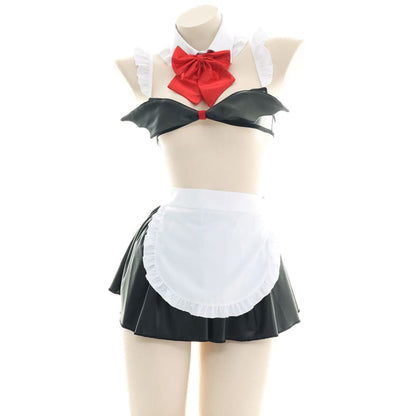 Bow Knot Devil Wings Maid Lingerie Set ON23 - Egirldoll