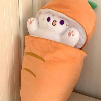 Carrot Kitty Plush Doll - 80cm