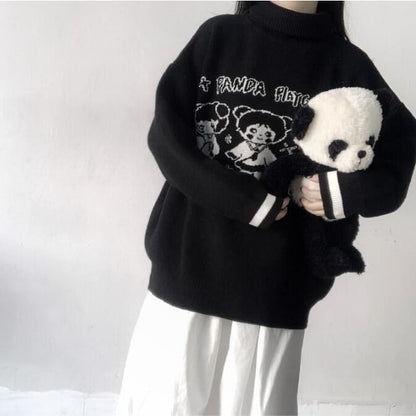 Cartoon Doll Harajuku Turtleneck EE0776 - Egirldoll