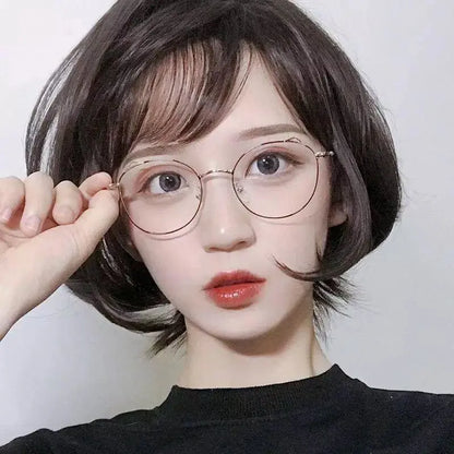 Cat Ear Eye Frame Retro Art Glasses EG15049 - Egirldoll