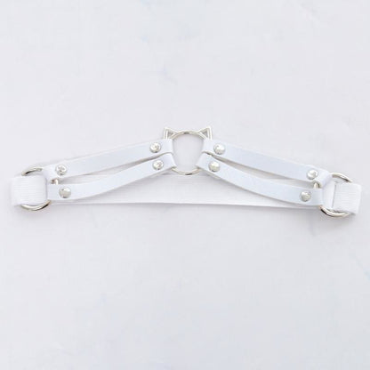 Cat Hollow Out Leather Thigh Harness EG168 - Egirldoll