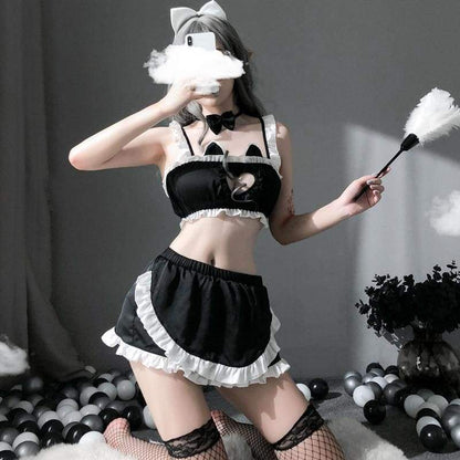 Chest Hollow Out Lingeries Suit EG16941 - Egirldoll