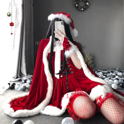 Christmas Cosplay Red Cloak EG182 - Egirldoll