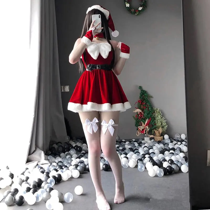 Christmas Maid's Uniform Suit EG066 - Egirldoll